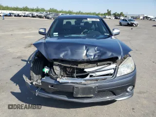 2008 Mercedes-Benz C 300 Sport with VIN WDDGF54X38F128877, listed as a Copart auction lot 59931295 with 190,383 mi miles and Salvage title. Bid and sale history available at DreamBid. Image 5.