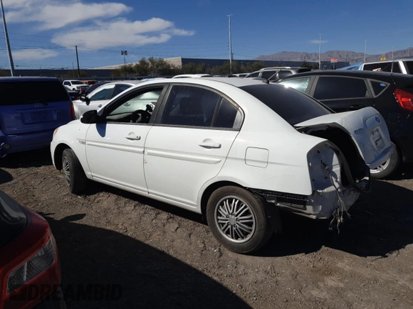 2007 Hyundai Accent GLS with VIN KMHCN46C97U119199, listed as a Copart auction lot 87337414 with 151,070 mi miles and Salvage Title. Bid and sale history available at carsss.com. Image 2.