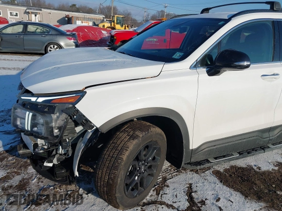2023 Hyundai Santa Fe XRT with VIN 5NMS6DAJ7PH572862, listed as a IAAI auction lot 41346022 with 23,996 mi miles. Bid and sale history available at carsss.com. Image 19.