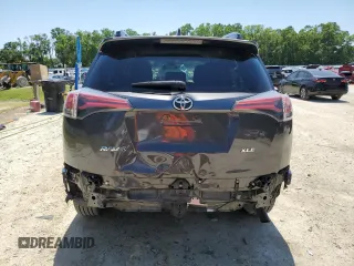 2018 Toyota RAV4 XLE with VIN 2T3WFREV2JW501793, listed as a Copart auction lot 52553015 with 67,918 mi miles and Salvage Title. Bid and sale history available at carsss.com. Image 6.