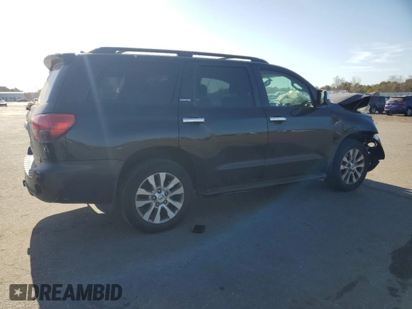 2011 Toyota Sequoia Limited with VIN 5TDJY5G17BS039841, listed as a Copart auction lot 79413544 with 139,140 mi miles and Clean Title. Bid and sale history available at carsss.com. Image 3.