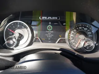 2025 Ram 1500 with VIN 1C6SRFMP2SN658960, listed as a IAAI auction lot 41838862 with 882 mi miles and . Bid and sale history available at DreamBid. Image 7.