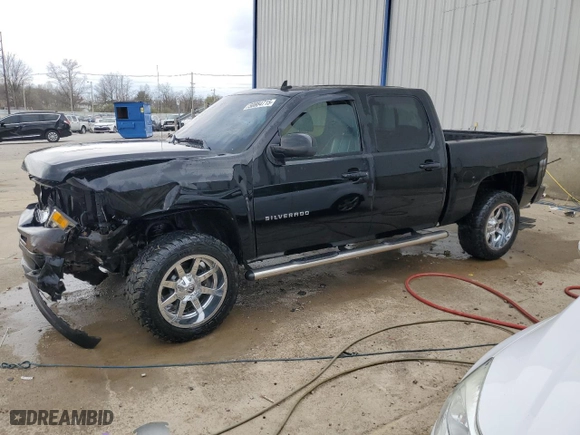 2011 Chevrolet Silverado 1500 LTZ with VIN 3GCPKTE3XBG105205, listed as a Copart auction lot 50884715 with 234,388 mi miles and Salvage Title. Bid and sale history available at carsss.com. Image 1.