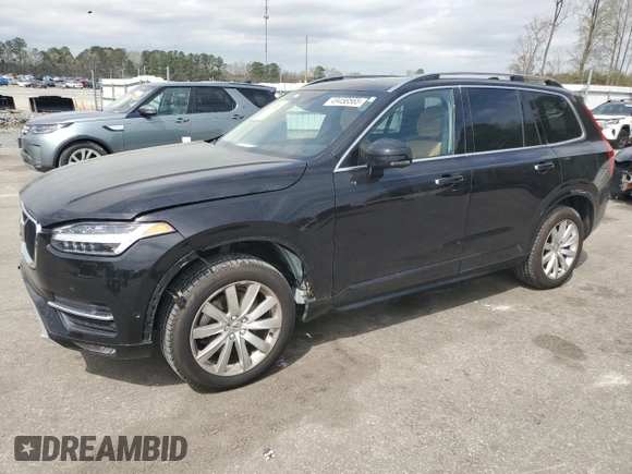 2016 Volvo XC90 T6 Momentum with VIN YV4A22PK6G1071240, listed as a Copart auction lot 49458565 with 122,042 mi miles and Salvage Title. Bid and sale history available at DreamBid. Image 1.