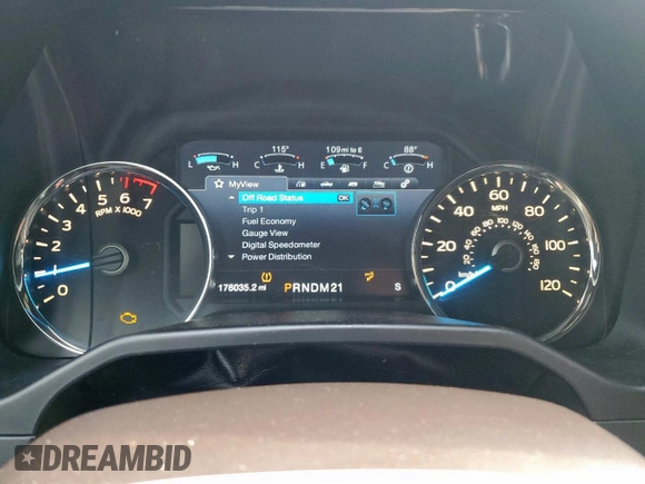 2015 Ford F-150 XLT with VIN 1FTEW1EG7FFB60916, listed as a Copart auction lot 63894135 with 176,035 mi miles and Clean title. Bid and sale history available at DreamBid. Image 9.