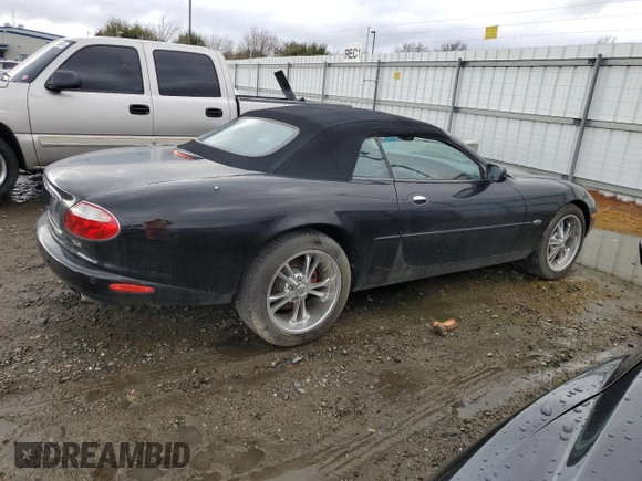 2002 Jaguar XK with VIN SAJDA42C12NA23956, listed as a Copart auction lot 45432365 with 84,827 mi miles and Clean Title. Bid and sale history available at DreamBid. Image 3.