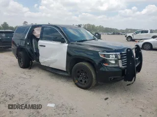 2020 Chevrolet Tahoe Commercial with VIN 1GNLCDEC0LR246214, listed as a Copart auction lot 57220935 with 91,295 mi miles and Salvage title. Bid and sale history available at DreamBid. Image 4.
