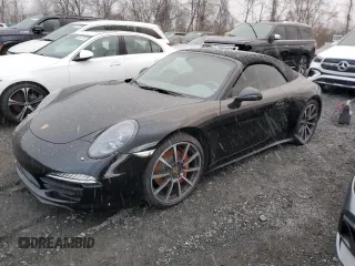 2013 Porsche 911 Carrera S with VIN WP0CB2A93DS156575, listed as a Copart auction lot 83323814 with 0 mi miles and Salvage Title. Bid and sale history available at carsss.com. Image 1.