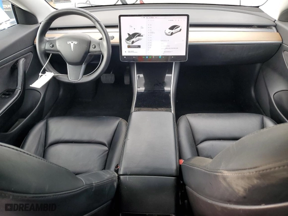 2020 Tesla Model 3 Standard Range Plus with VIN 5YJ3E1EA5LF706912, listed as a Copart auction lot 42570055 with 91,316 mi miles and Salvage Title. Bid and sale history available at carsss.com. Image 8.