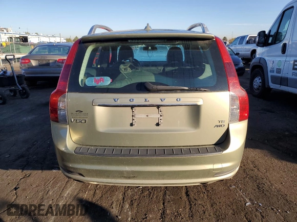 2009 Volvo V50 2.5T R-Design with VIN YV1MJ672692461823, listed as a Copart auction lot 78099044 with 110,331 mi miles and Salvage Title. Bid and sale history available at carsss.com. Image 6.