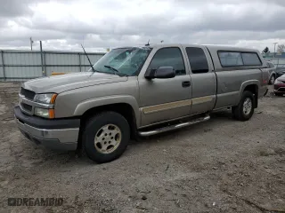 2003 Chevrolet Silverado 1500 LS with VIN 1GCEK19T13E197433, listed as a Copart auction lot 51218665 with 153,797 mi miles and Salvage Title. Bid and sale history available at carsss.com. Image 1.