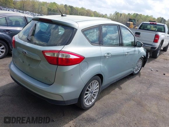 2014 Ford C-Max SE with VIN 1FADP5AU9EL519720, listed as a IAAI auction lot 41964610 with 71,985 mi miles. Bid and sale history available at carsss.com. Image 4.