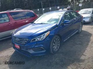 2017 Hyundai Sonata Sport with VIN 5NPE34AF3HH481285, listed as a IAAI auction lot 41950164 with 49,273 mi miles and . Bid and sale history available at DreamBid. Image 17.