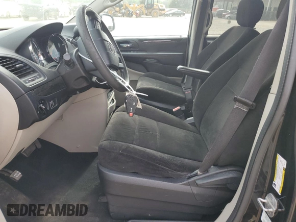 2012 Dodge Grand Caravan SE with VIN 2C4RDGBG1CR402831, listed as a Copart auction lot 50539325 with 177,553 mi miles and Salvage Title. Bid and sale history available at DreamBid. Image 7.
