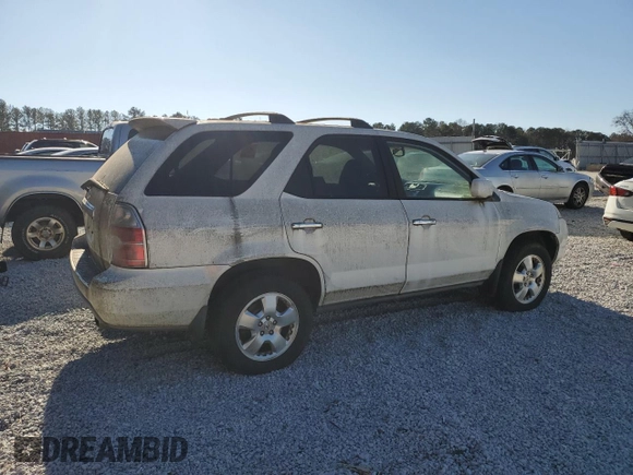 2006 Acura MDX with VIN 2HNYD18296H541923, listed as a Copart auction lot 86746424 with 281,483 mi miles and Clean Title. Bid and sale history available at carsss.com. Image 3.