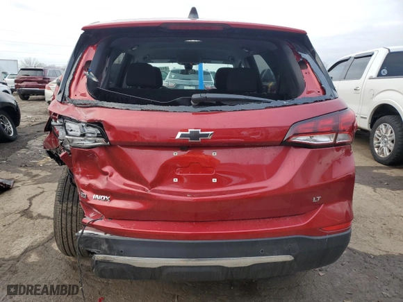 2024 Chevrolet Equinox LT with VIN 3GNAXKEG0RS229616, listed as a Copart auction lot 84400634 with 5,880 mi miles and Non Repairable. Bid and sale history available at carsss.com. Image 6.