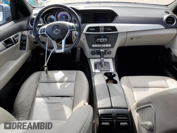 2013 Mercedes-Benz C-Class C 250 Sport with VIN WDDGF4HB4DR255090, listed as a Copart auction lot 54426945 with 154,298 mi miles and Salvage Title. Bid and sale history available at carsss.com. Image 8.