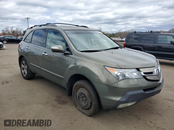 2007 Acura MDX Sport/Entertainment Pkg with VIN 2HNYD28857H515461, listed as a Copart auction lot 53240655 with 274,424 mi miles and Clean Title. Bid and sale history available at carsss.com. Image 4.