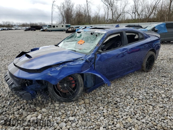 2020 Dodge Charger R/T with VIN 2C3CDXCT1LH107577, listed as a Copart auction lot 46610825 with Not Provided miles and Salvage Title. Bid and sale history available at carsss.com. Image 1.