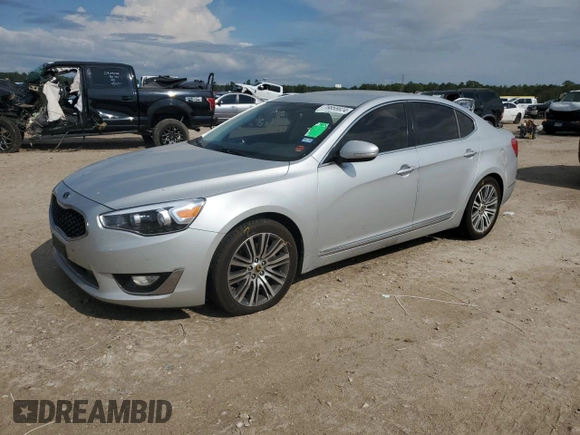 2016 Kia Cadenza with VIN KNALN4D72G5216522, listed as a Copart auction lot 78855824 with 150,028 mi miles and Salvage Title. Bid and sale history available at DreamBid. Image 1.