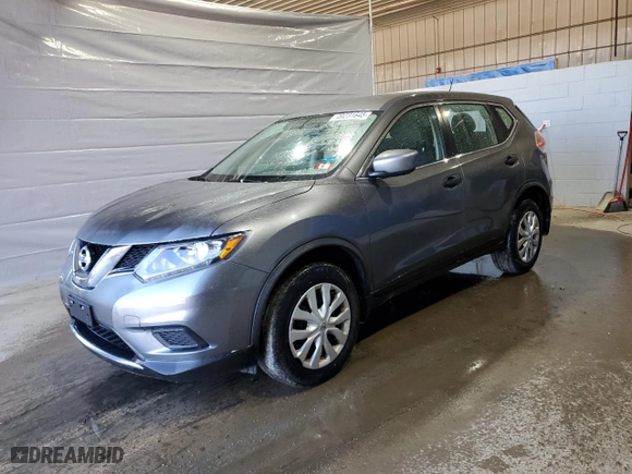 2016 Nissan Rogue S with VIN JN8AT2MV1GW133553, listed as a Copart auction lot 49231645 with 188,530 mi miles and Salvage Title. Bid and sale history available at carsss.com. Image 1.