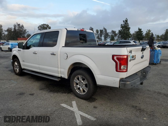 2015 Ford F-150 XL with VIN 1FTEW1CG5FKD43418, listed as a Copart auction lot 44239165 with 208,295 mi miles and Salvage title. Bid and sale history available at DreamBid. Image 2.