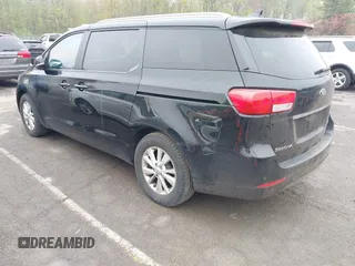 2016 Kia Sedona LX with VIN KNDMB5C1XG6171343, listed as a IAAI auction lot 42183042 with 87,740 mi miles. Bid and sale history available at carsss.com. Image 3.