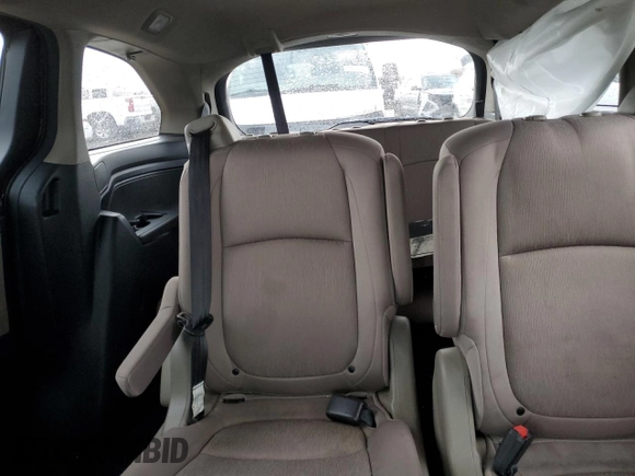 2019 Honda Odyssey EX with VIN 5FNRL6H51KB090958, listed as a Copart auction lot 46678835 with 95,664 mi miles and Salvage Title. Bid and sale history available at carsss.com. Image 10.