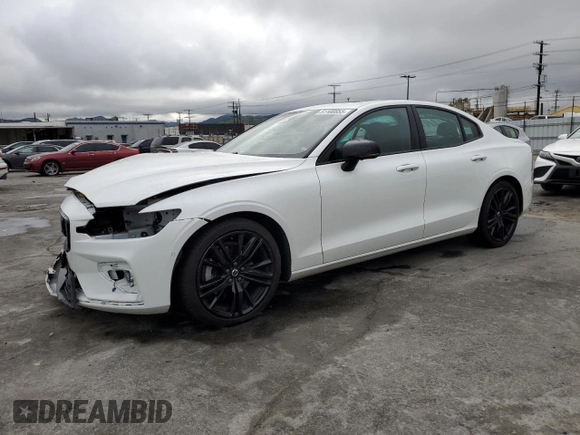 2024 Volvo S60 Plus Black Edition with VIN 7JRL12TH2RG313063, listed as a Copart auction lot 51100855 with 26,029 mi miles and Salvage title. Bid and sale history available at DreamBid. Image 1.