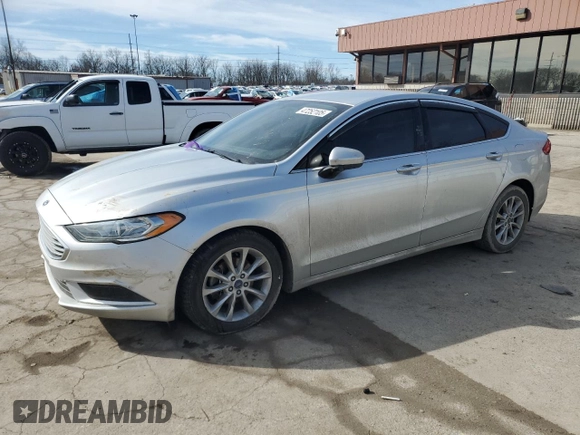 2017 Ford Fusion SE with VIN 3FA6P0H75HR387380, listed as a Copart auction lot 47252105 with 142,117 mi miles and Salvage Title. Bid and sale history available at carsss.com. Image 1.