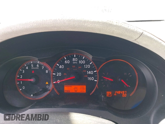 2007 Nissan Altima 2.5 S with VIN 1N4AL21E27C174572, listed as a IAAI auction lot 41561396 with 148,497 mi miles. Bid and sale history available at carsss.com. Image 7.