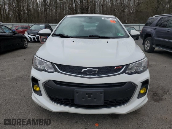 2018 Chevrolet Sonic LT z VIN 1G1JD6SB8J4112882, wystawiony jako Copart lot #50329714 z przebiegiem 92 192 mil mil oraz Szkoda całkowita • Salvage title. Historia ofert i sprzedaży dostępna na DreamBid. Obrazek 5.