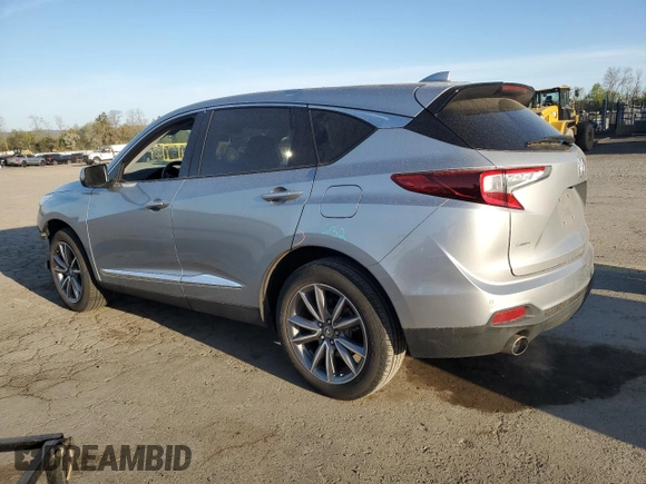 2020 Acura RDX w/Technology Pkg with VIN 5J8TC2H59LL029985, listed as a Copart auction lot 54329545 with 25,140 mi miles and Salvage Title. Bid and sale history available at carsss.com. Image 2.