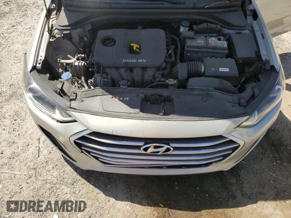 2017 Hyundai Elantra SE z VIN 5NPD84LF5HH086454, wystawiony jako Copart lot #55080805 z przebiegiem 126 843 mil mil oraz Szkoda całkowita • Salvage title. Historia ofert i sprzedaży dostępna na DreamBid. Obrazek 11.