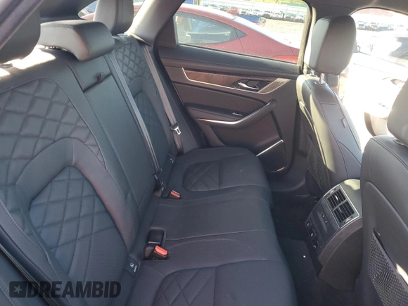 2021 Jaguar F-Pace S with VIN SADCJ2EU9MA683953, listed as a Copart auction lot 46843045 with 40,526 mi miles and Salvage title. Bid and sale history available at DreamBid. Image 11.