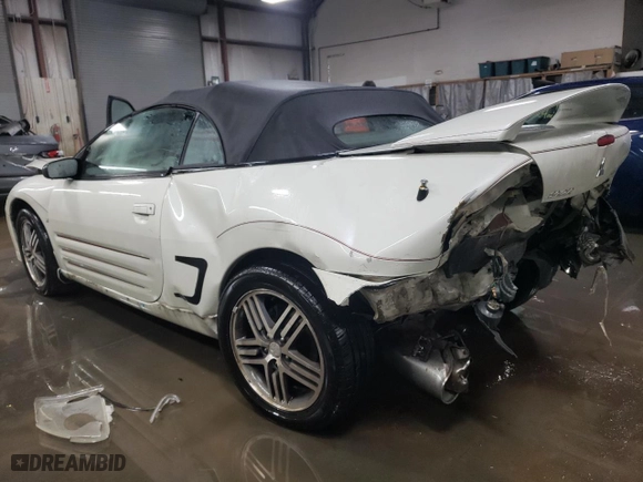 2003 Mitsubishi Eclipse GTS with VIN 4A3AE75H93E017736, listed as a Copart auction lot 86005414 with 128,934 mi miles and Salvage Title. Bid and sale history available at carsss.com. Image 2.