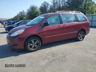 2008 Toyota Sienna CE z VIN 5TDZK23C58S137642, wystawiony jako Copart lot #60153955 z przebiegiem 126 710 mil mil oraz Czysty tytuł • Clean title. Historia ofert i sprzedaży dostępna na DreamBid. Obrazek 1.