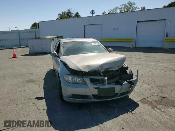 2008 BMW 3 Series 335xi with VIN WBAVD53538A252648, listed as a Copart auction lot 63469105 with 191,576 mi miles and Salvage title. Bid and sale history available at DreamBid. Image 13.