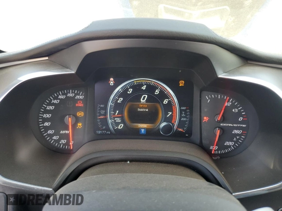 2015 Chevrolet Corvette Z51 2LT с VIN 1G1YJ2D71F5103872, выставлен на аукционе Copart как лот 53157935 с пробегом 19 177 миль миль и Списание • Salvage title. История ставок и продаж доступна на DreamBid. Изображение 9.