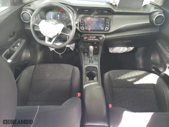 2022 Nissan Kicks SV with VIN 3N1CP5CV9NL481540, listed as a Copart auction lot 86617564 with 78,757 mi miles and Salvage Title. Bid and sale history available at carsss.com. Image 8.