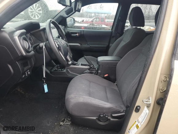 2017 Toyota Tacoma SR5 with VIN 3TMDZ5BN6HM028486, listed as a Copart auction lot 42758925 with 91,585 mi miles and Salvage Title. Bid and sale history available at carsss.com. Image 7.