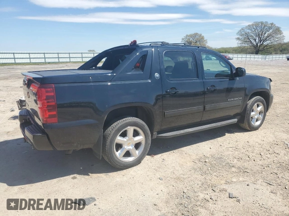 2013 Chevrolet Avalanche LS with VIN 3GNTKEE77DG352947, listed as a Copart auction lot 54572305 with 120,015 mi miles and Clean title. Bid and sale history available at DreamBid. Image 3.