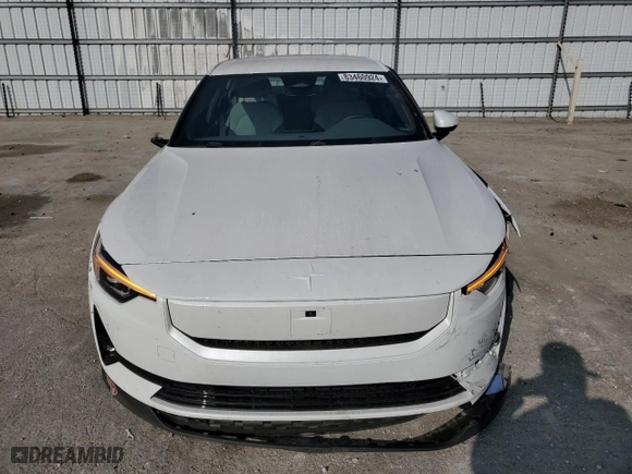 2024 Polestar 2 with VIN YSMFE3KA5RL237277, listed as a Copart auction lot 83460924 with 4,121 mi miles and Salvage Title. Bid and sale history available at carsss.com. Image 5.