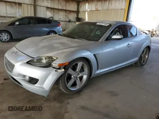 2004 Mazda RX-8 with VIN JM1FE173440126305, listed as a Copart auction lot 52227185 with 140,787 mi miles and Clean Title. Bid and sale history available at carsss.com. Image 1.
