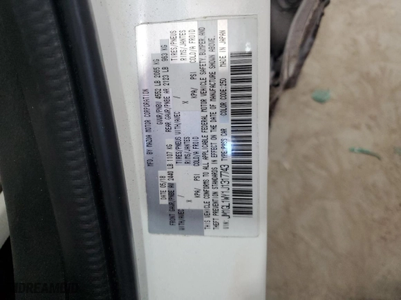 2018 Mazda Mazda6 Grand Touring Reserve with VIN JM1GL1WY1J1317743, listed as a Copart auction lot 46672825 with 40,843 mi miles and Salvage Title. Bid and sale history available at carsss.com. Image 14.