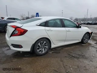 2016 Honda Civic Sedan EX with VIN 19XFC2F72GE049705, listed as a Copart auction lot 48363505 with 64,751 mi miles and Clean Title. Bid and sale history available at carsss.com. Image 3.