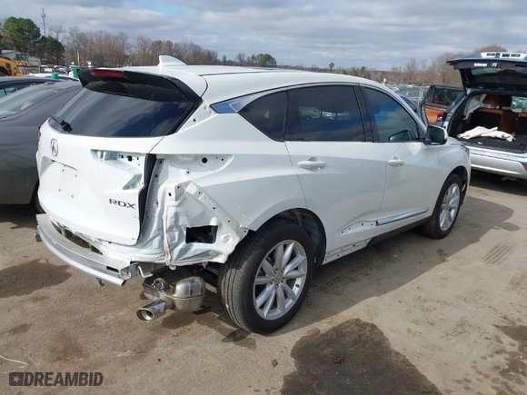 2020 Acura RDX with VIN 5J8TC1H35LL020578, listed as a IAAI auction lot 41413252 with 22,951 mi miles. Bid and sale history available at carsss.com. Image 4.