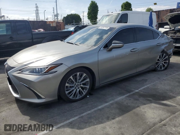 2021 Lexus ES with VIN 58ADA1C18MU001585, listed as a Copart auction lot 54267715 with 84,756 mi miles and Salvage Title. Bid and sale history available at carsss.com. Image 1.