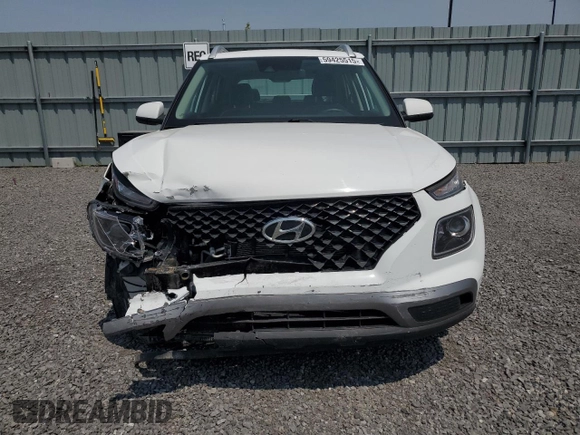 2022 Hyundai Venue SEL with VIN KMHRC8A37NU144551, listed as a Copart auction lot 59425515 with 66,640 mi miles and Salvage title. Bid and sale history available at DreamBid. Image 5.