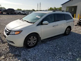 2014 Honda Odyssey EX-L with VIN 5FNRL5H63EB008381, listed as a Copart auction lot 61558615 with 170,538 mi miles and Clean title. Bid and sale history available at DreamBid. Image 1.